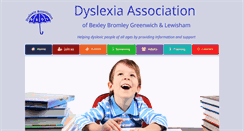 Desktop Screenshot of dyslexiawise.co.uk